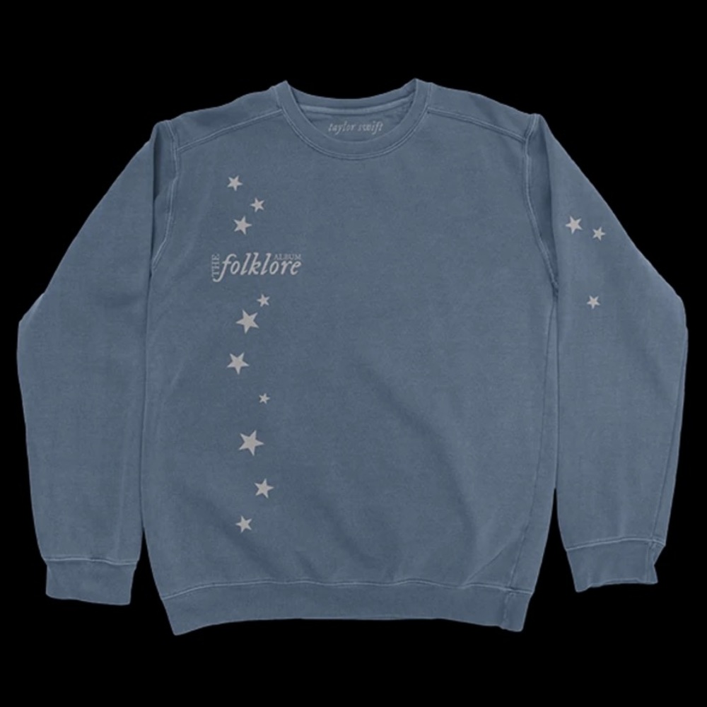 NWT Taylor Swift Folklore Stars Pullover